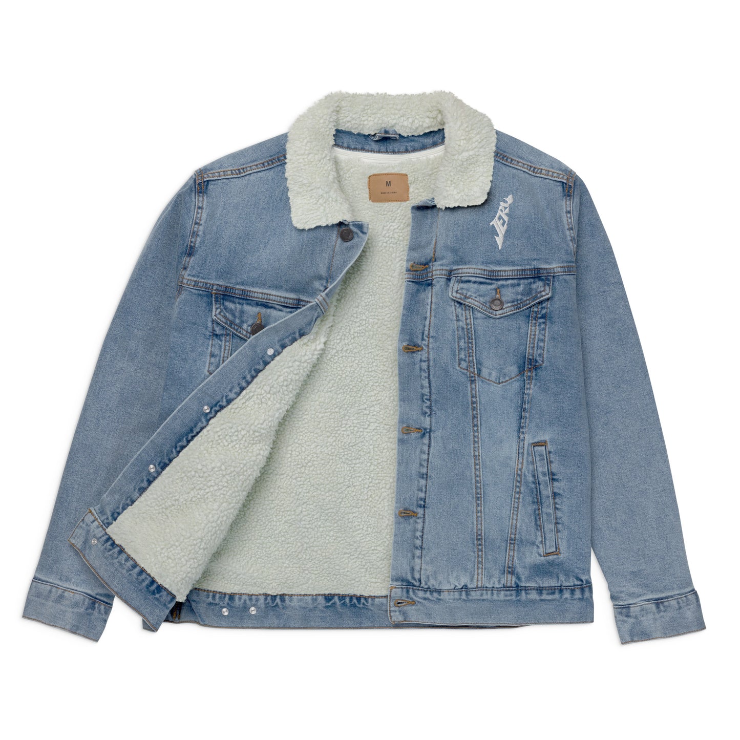 Jeru Sherpa Denim Jacket
