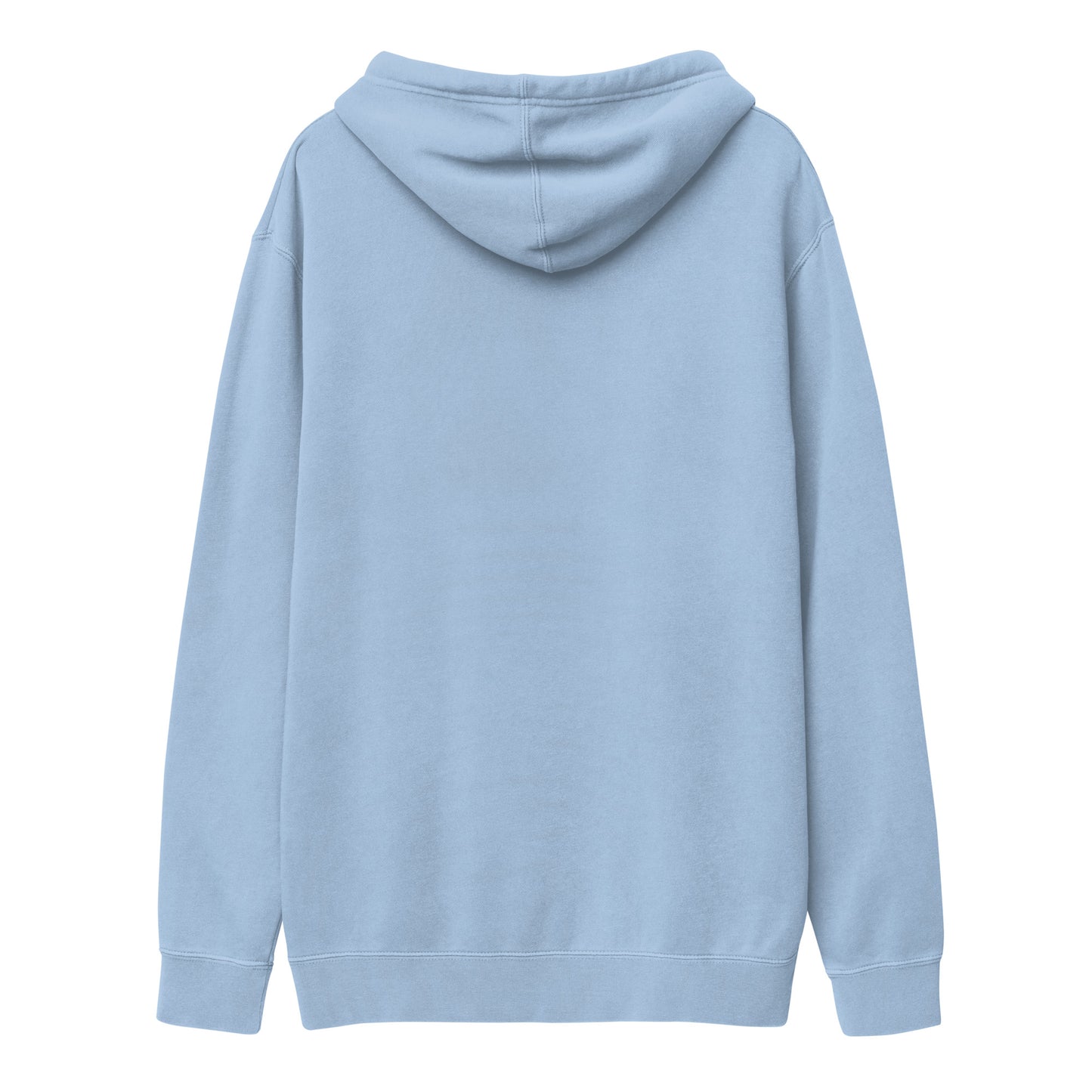 pigment-dyed hoodie
