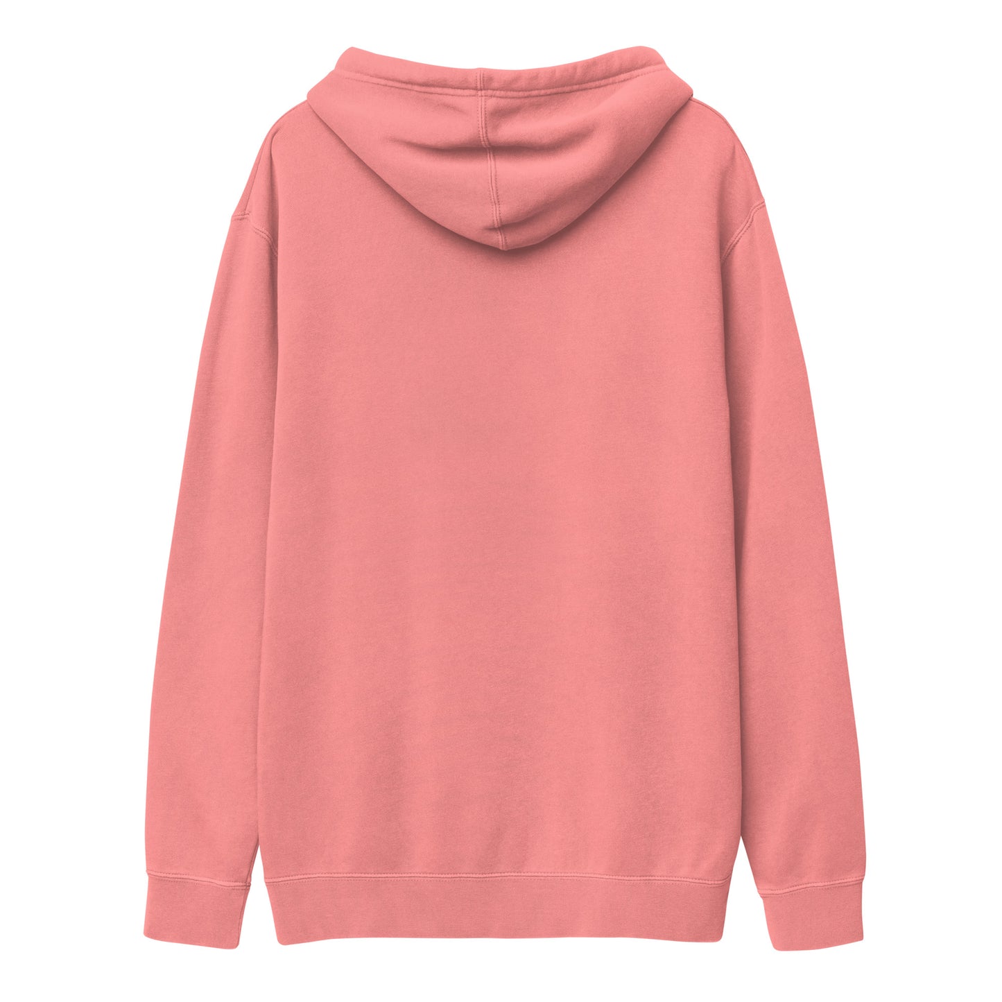pigment-dyed hoodie