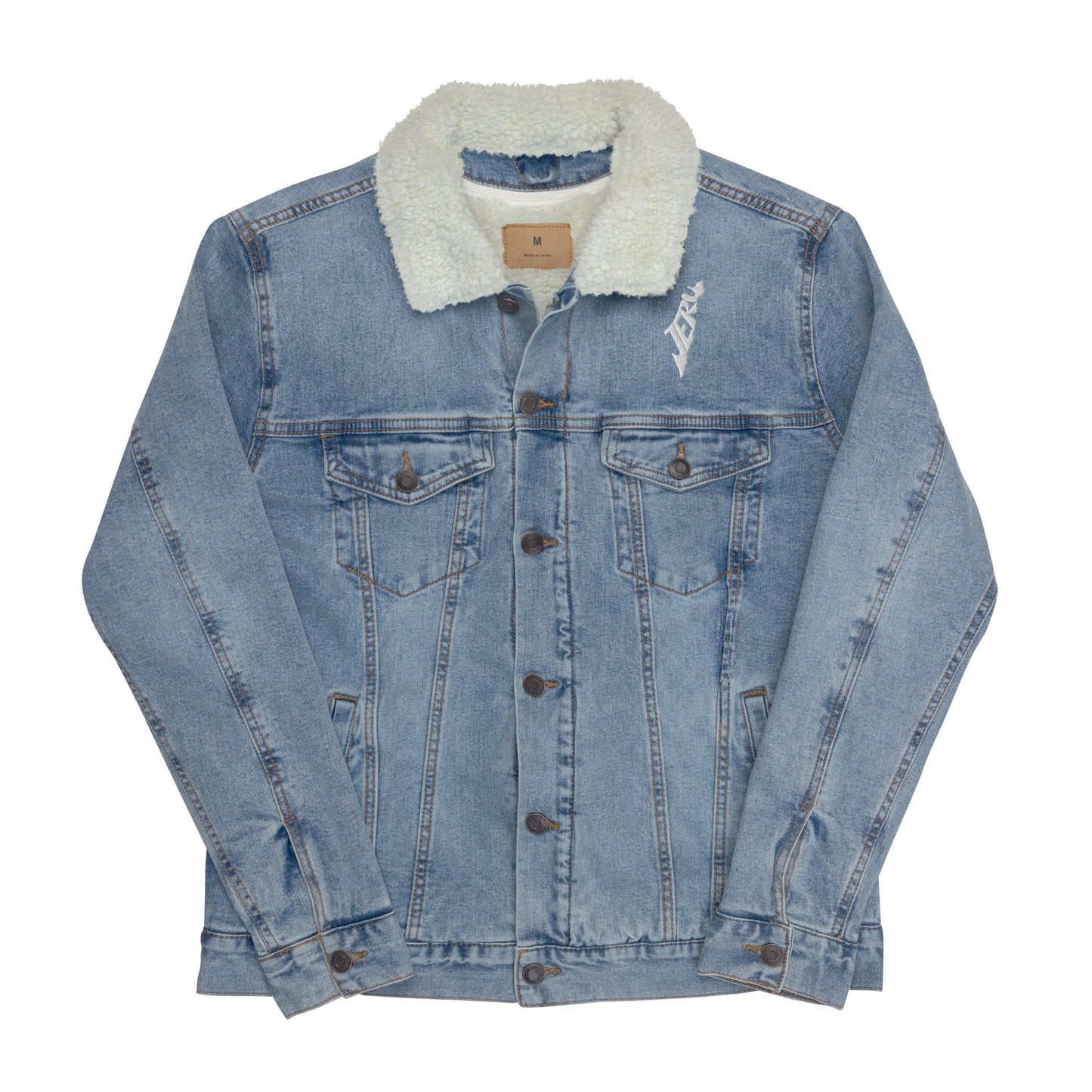 Jeru Sherpa Denim Jacket
